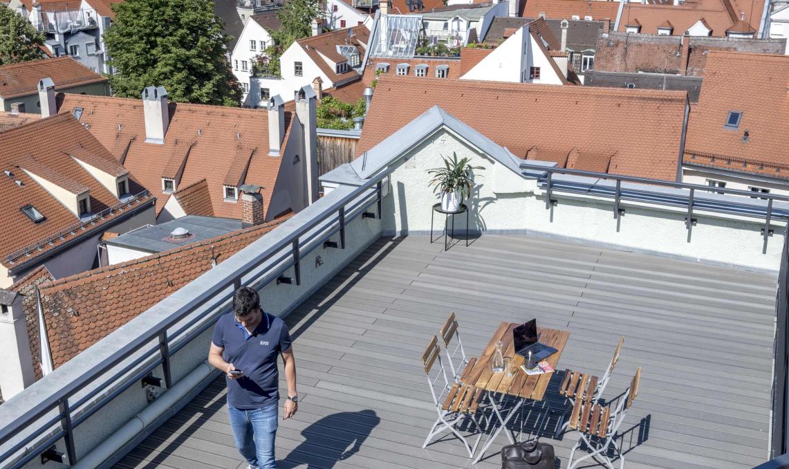 Terrasse Silvadec à Augsburg