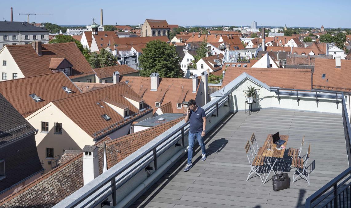 Terrasse Silvadec à Augsburg