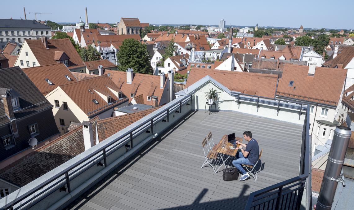 Terrasse Silvadec à Augsburg